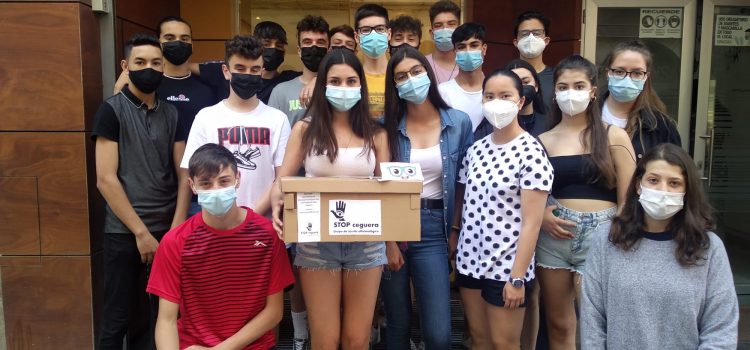 Nuestro colegio dona «gafas» a la ONG «STOP CEGUERA»:8-06-21