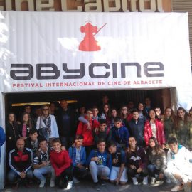 Alumnos de 3º y 4º de la ESO disfrutan y aprenden en la XIX Edición de Abycine