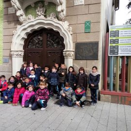 Los alumnos de 1º de Ed. Primaria en el Museo de la Cuchilleria:14-3-18