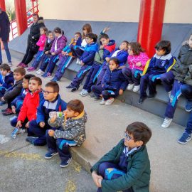 Los alumnos de 1º de EP visitan el Parque de Bombreros de Albacete:17-04-2018
