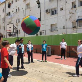 Los alumnos de Ed. Primaria participarón en el Programa Somos Deporte:mayo 2018