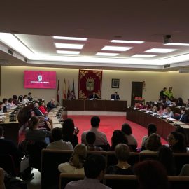 Pleno Infantil en el Ayuntamiento con motivo del Día de los Derechos del Niño:20-11-2018