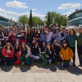 Los alumnos de 1º y 2º de ESO en el Corral de Comedias de Almagro:26-04-19 Los alumnos de 1º y 2º de ESO en el Corral de Comedias de Almagro:26-04-19
