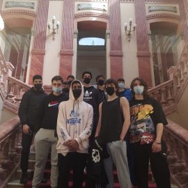 Los alumnos de 4º ESO visitan el Refugio de la Guerra Civil:29-03-22