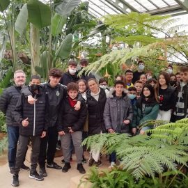 Visita al Jardín Botánico de los alumnos de 2º de ESO:22-04-22